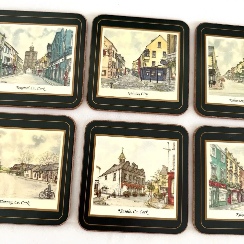 Pimpernel cork coaster